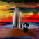 Voyage at sunset