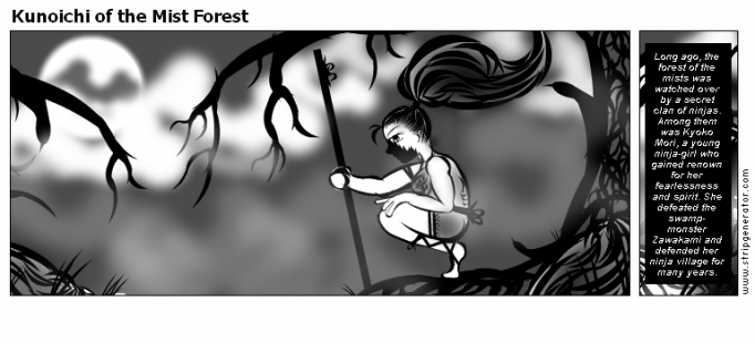 Kunoichi of the Mist Forest