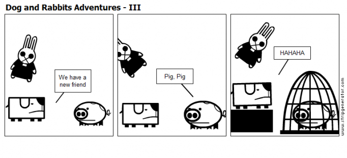 Dog and Rabbits Adventures - III