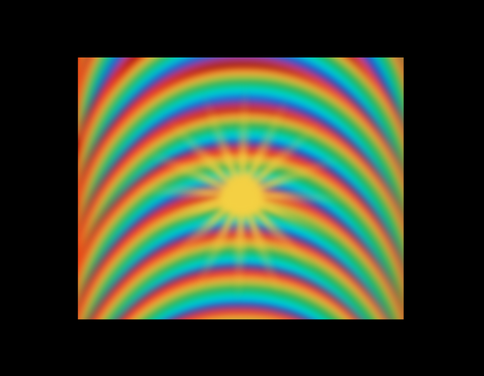Rainbow abstract