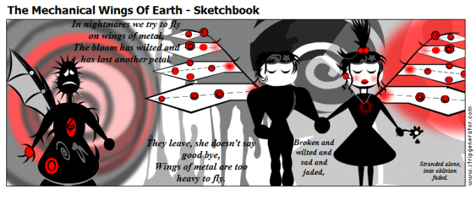 The Mechanical Wings Of Earth - Sketchbook