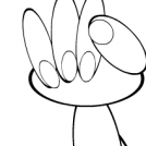 A closed hand