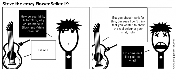 Steve the crazy Flower Seller 19