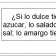 La duda