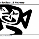:::le character facile::: 18 Not easy