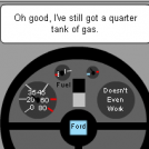 Deceiving Fuel Gauge