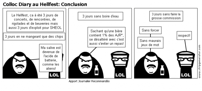 Colloc Diary au Hellfest: Conclusion
