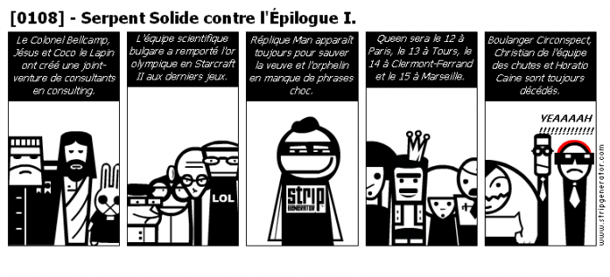 [0108] - Serpent Solide contre l'Épilogue I.