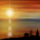 Mediterranean sunset