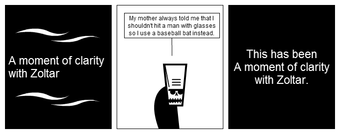 A moment of clarity (mother always said)