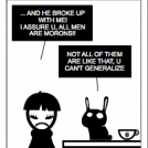 Don't generalize