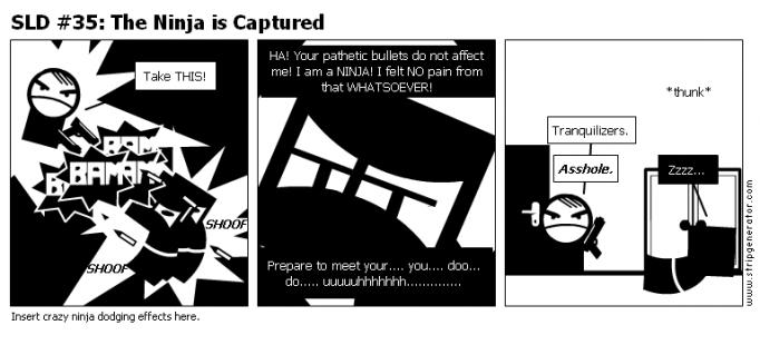 SLD #35: The Ninja is Captured