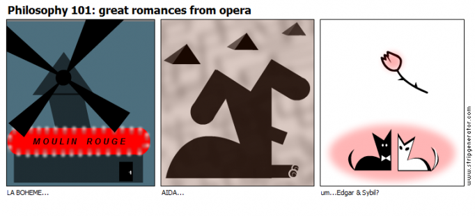 Philosophy 101: great romances from opera