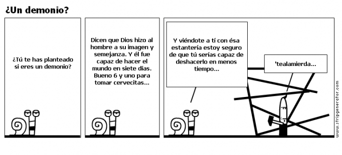 ¿Un demonio?
