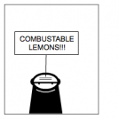 COMBUSTING LEMON MAN