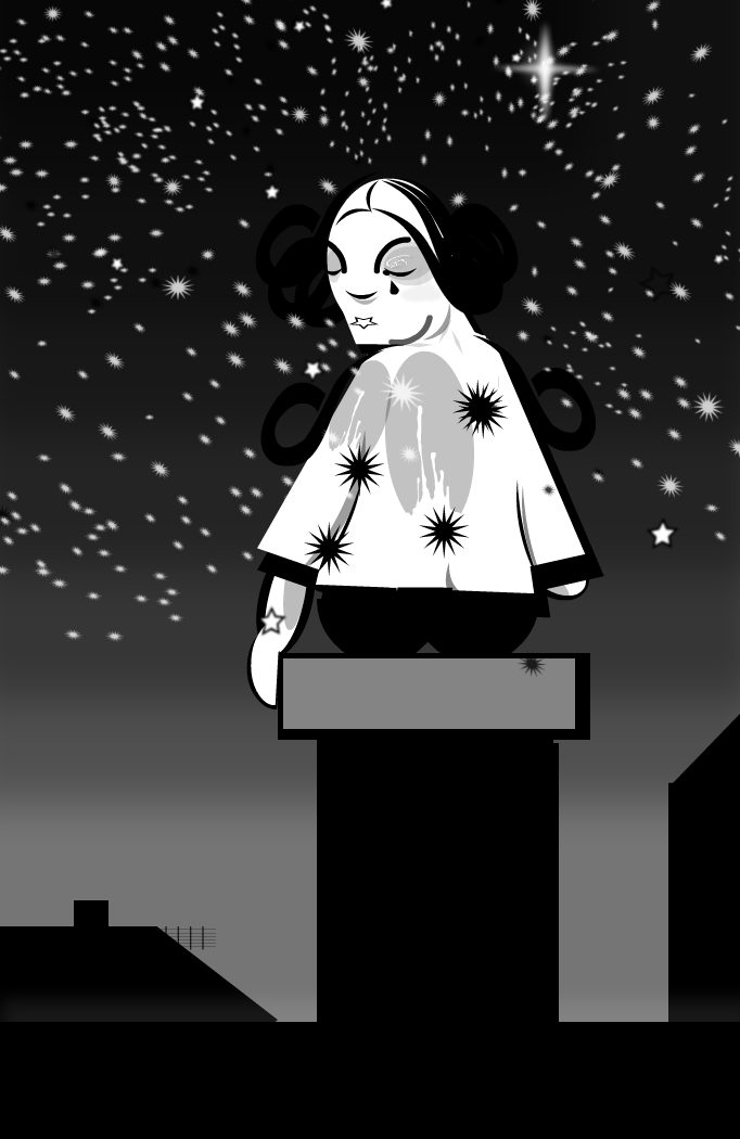 Sad, fallen from the star