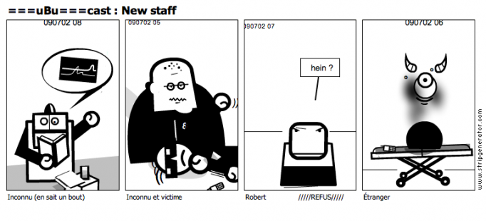 ===uBu===cast : New staff