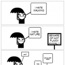 Not funny animal. Part 1.