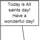 All Saint's Day