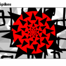 Spiral: Red Ball Of Spikes