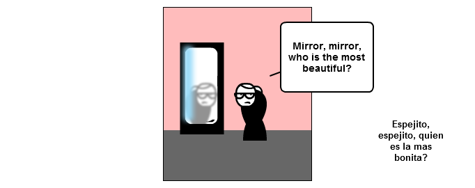 The mirror