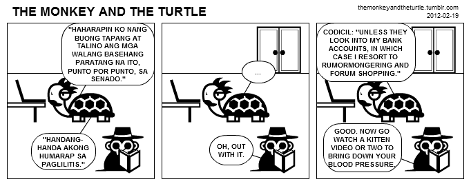 The Monkey and the Turtle (2012-02-19)