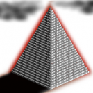 Glowing Pyramid