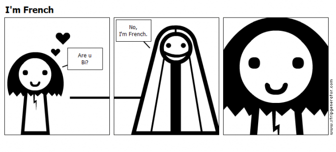 I'm French