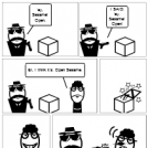 Dario and the box.