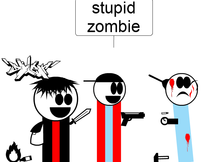 im gona make ZOMBIE comics
