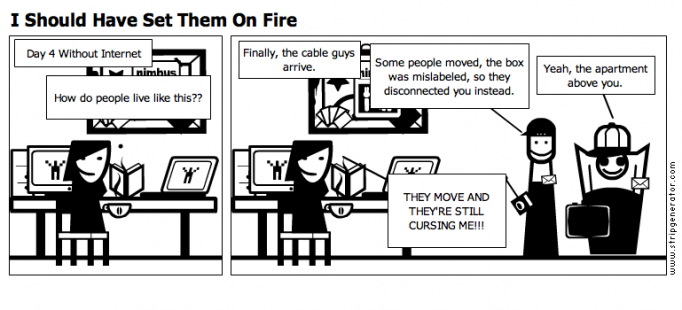 I Should Have Set Them On Fire