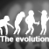 The evolution of man geek...