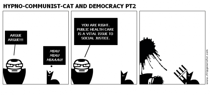 HYPNO-COMMUNIST-CAT AND DEMOCRACY PT2