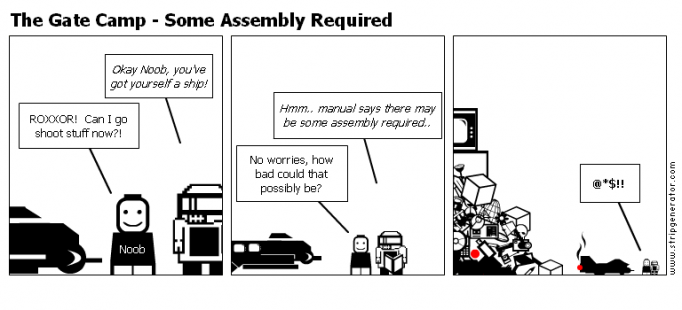 The Gate Camp - Some Assembly Required