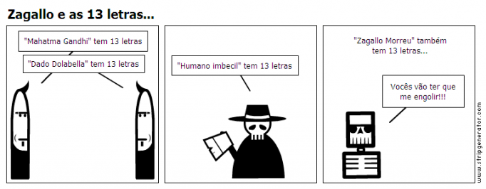 Zagallo e as 13 letras...