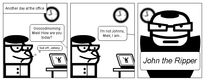 Another day at the office, part deux