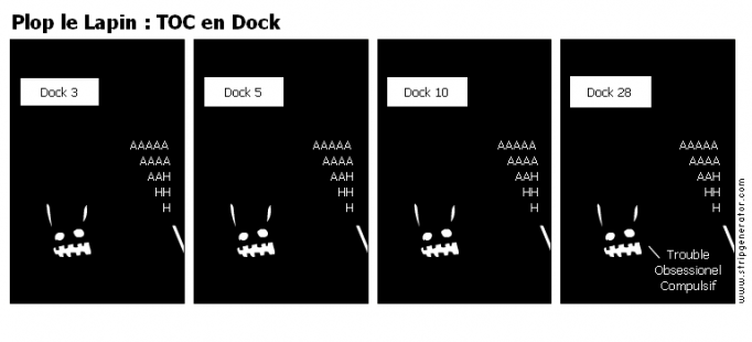 Plop le Lapin : TOC en Dock