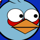 Blue Angry Bird!