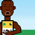 Usain's hungry