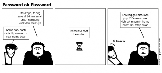 Password oh Password