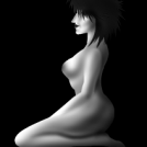 Sitting woman