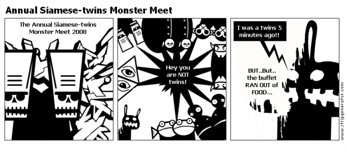 Annual Siamese-twins Monster Meet