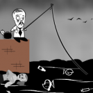 Fishing In Black Sludge