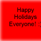 Happy Holidays!!