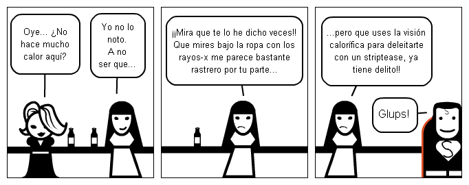 No hace calorcito?