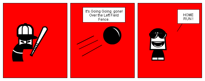 Ninja Baseball Home Run