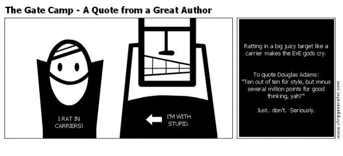 The Gate Camp - A Quote from a Great Author