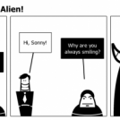 Power Comix #8: The Alien!