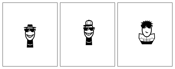 Estos son los creadores pero en caricatura