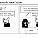 El pollo Kabron y la rana Croana